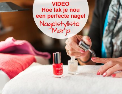 VIDEO: Perfect nagels lakken. Hand nagelstyliste Marja die nagels lakt